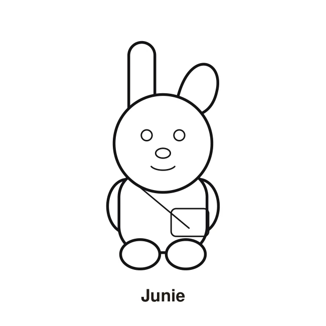 Junie the rabbit