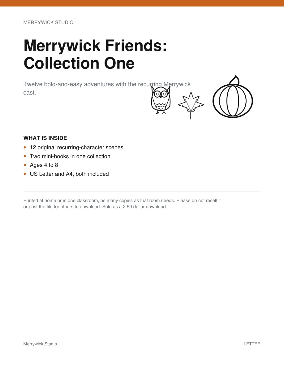 Merrywick Friends: Collection One cover